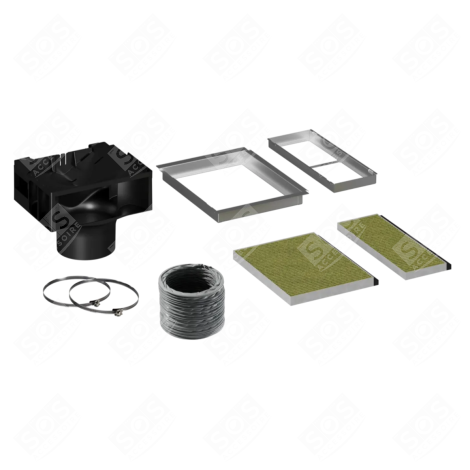 MODULE DE RECYCLAGE INTÉGRÉ , FILTRE À CHARBON CLEAN AIR STANDARD HOTTE - 17008356