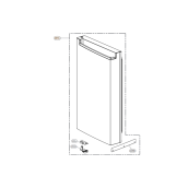 Porte congélateur (repère 201A) Porte congélateur (repère 201A)