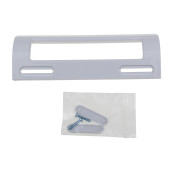 Poignee de porte universelle blanche 95-160mm