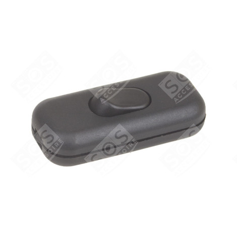 INTERRUPTEUR POUR FIL PLAT -2.5A NOIR ÉLECTRICITÉ, DOMOTIQUE - 105200