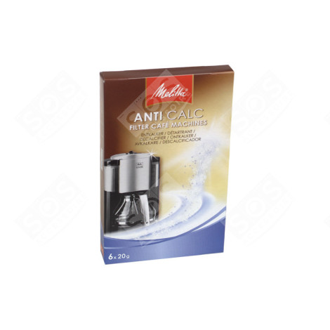 MELITTA DETARTRANT RAPIDE (POUDRE) 3X 2 X 20GR D'ORIGINE CAFETIÈRE, MACHINE À CAFÉ - 6762482