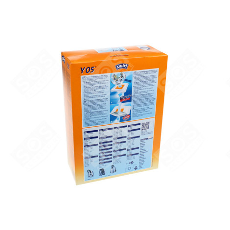 BOITE DE 4 SACS Y05 D'ORIGINE ASPIRATEUR - 6782927