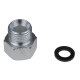 RACCORD INGAS 1/2" AVEC JOINT (NORME: ISO 228) FOUR, CUISINIÈRE - 325312312MF228