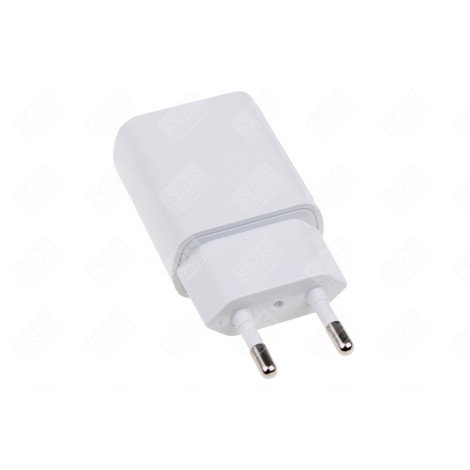 ADAPTATEUR DE CHARGE - USB -A WIT - 5V /2.4A D'ORIGINE TÉLÉPHONIE, SMARTPHONE - 728202
