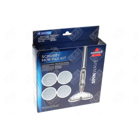 LINGETTES DÉSINCRUSTANTES 4 PCS D'ORIGINE NETTOYEUR VAPEUR - B2138