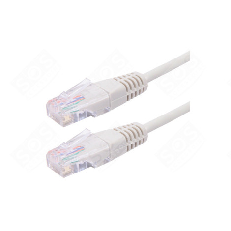 RJ45 CAT. 5E - U/UTP - 100MHZ - EFFICIENT - 1M D'ORIGINE INFORMATIQUE - 722299