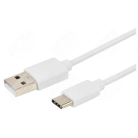 USB TYPE C M / USB M - 3A - 3M - BLANC D'ORIGINE INFORMATIQUE - 722445