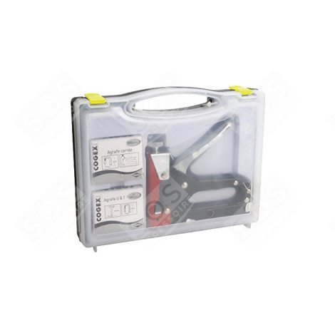 AGRAFEUSE 4-14 MM EN MALLETTE + AGRAFES & CLOUS. D'ORIGINE ACCESSOIRES ET ENTRETIEN - 60116