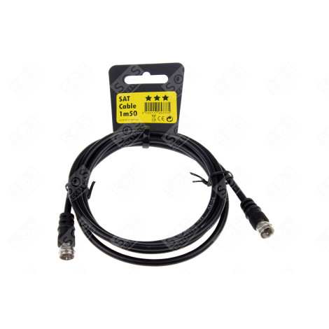 CÂBLE SATELITE - 1M50 D'ORIGINE TÉLÉVISION - X005777