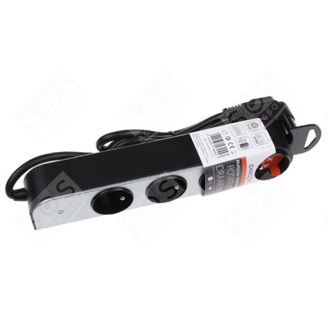 BLOC À PRISES ROTATIVES 4 PRISES D'ORIGINE ÉLECTRICITÉ, DOMOTIQUE - 48944