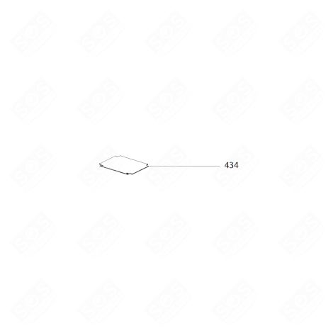 CARTE ÉLECTRONIQUE, MODULE DE PUISSANCE (REPÈRE 434) LAVE-VAISSELLE - AS0083215