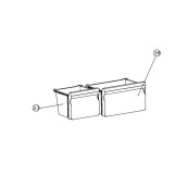 Tiroir d'origine (repère 38) Tiroir d'origine (repère 38)