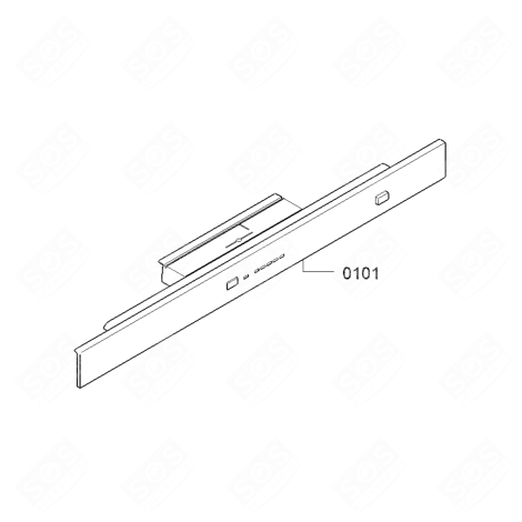 MODULE DE COMMANDE PROGRAMMÉ FRIGO, RÉFRIGÉRATEUR, CONGÉLATEUR - 11039347