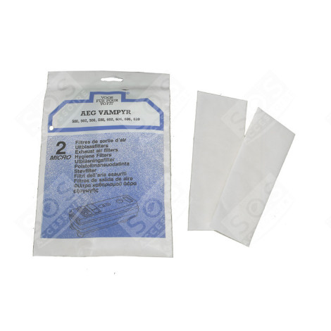 LOT DE 2 MICROFILTRES ASPIRATEUR - 8996680815405