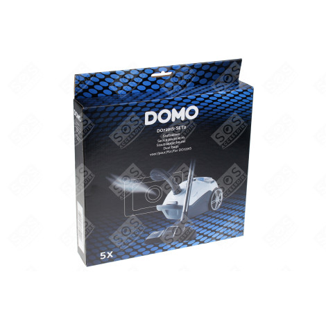LOT DE 5 SACS D'ORIGINE ASPIRATEUR - DO7291SSET2