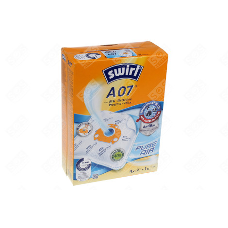 LOT DE 4 SACS A07 D'ORIGINE ASPIRATEUR - 6782902