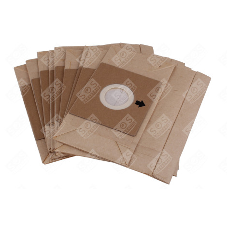 LOT DE 10 SACS D'ORIGINE ASPIRATEUR - DO7283SSET2