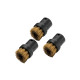 LOT DE 3 BROSSES LAITON D'ORIGINE NETTOYEUR VAPEUR - 28630610