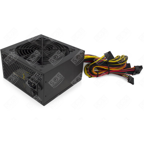 EMINENT EM3908 ALIMENTATION DE REMPLACEMENT ATX 600W PPFC, V3.1, 3XSATA D'ORIGINE INFORMATIQUE - 8349214
