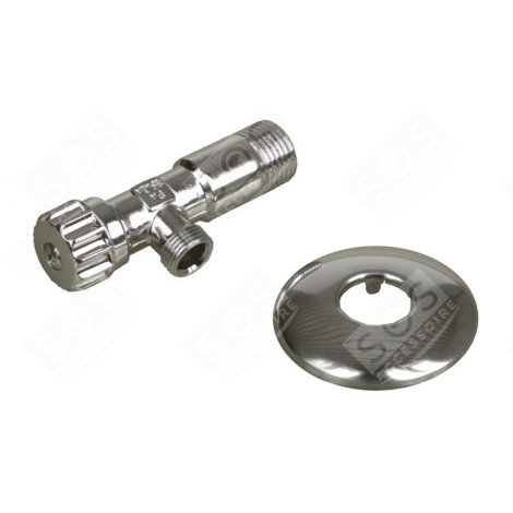 ROBINET D'EQUERRE 1/2 SANITAIRE - 10000000