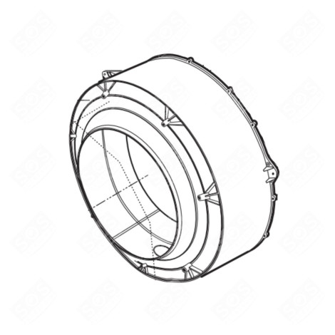 DEMI CUVE AVANT MACHINE À LAVER, LAVE-LINGE - ACQ89039603