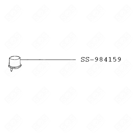 RESISTANCE D'ORIGINE CUISEUR VAPEUR - SS-984159