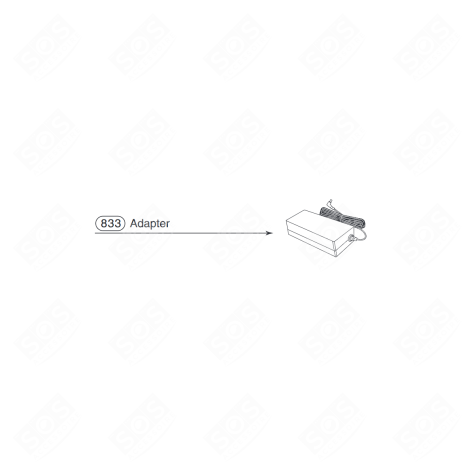 ALIMENTATION (REPÈRE 833) AUDIO, CHAÎNE HIFI - EAY65911503