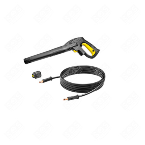 FLEXIBLE  ET PISTOLET HAUTE PRESSION 4 M 110 BAR  D'ORIGINE NETTOYEUR HAUTE-PRESSION - 63905220, 6.390-522.0