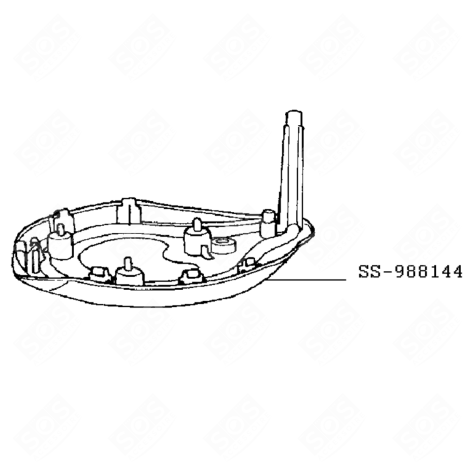 SEB SOCLE BLANC D'ORIGINE CAFETIÈRE, MACHINE À CAFÉ - SS-988144