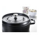 COCOTTE RONDE - 28CM - NOIR USTENSILE DE CUISINE - 1102825