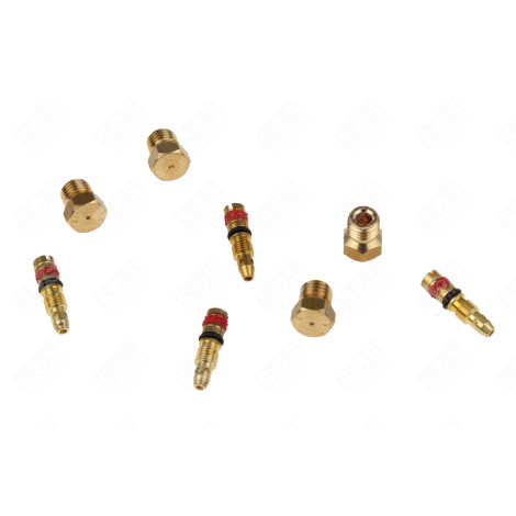 KIT D'INJECTEURS BUTANE D'ORIGINE D'ORIGINE FOUR, CUISINIÈRE - 00603559