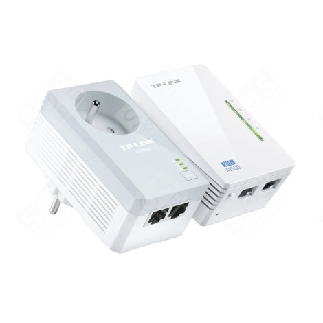 2-PORT POWERLINE WIFI EXTENDER KIT 1X TL-WPA4220 1X TL-PA4020P 500MBPS POWERLINE 300MBPS INFORMATIQUE - TPLTLWPA4225KIT