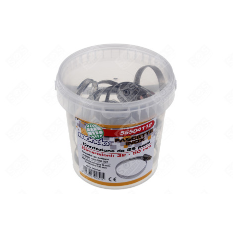 BOITE DE 25 COLLIERS DE SERRAGE 32-50 MM SANITAIRE - 55504112