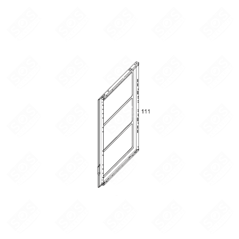 PANNEAU LATÉRAL  FOUR, CUISINIÈRE - 405548078, 4055480786