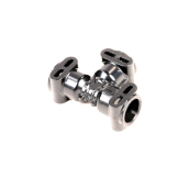 Raccordement / tuyau fluide en t court v2