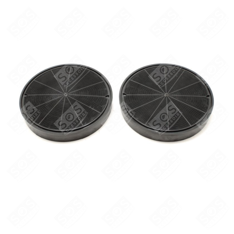 LOT DE 2 FILTRES CHARBONS HOTTE - 9197066116