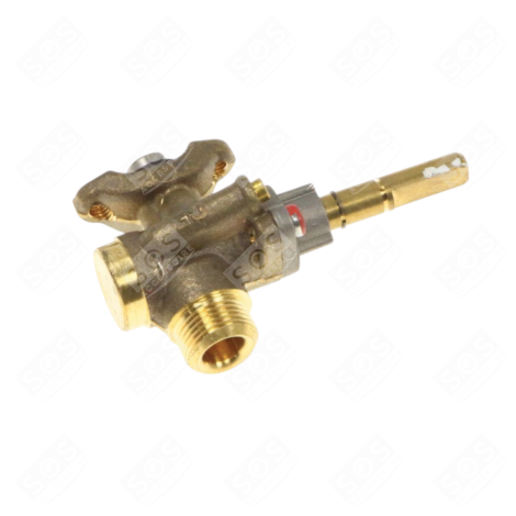 ROBINET DE GAZ D'ORIGINE PLAQUE DE CUISSON - 00187195