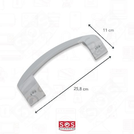 POIGNÉE DE PORTE FRIGO, RÉFRIGÉRATEUR, CONGÉLATEUR - 4250630110