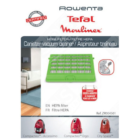 FILTRE HEPA D'ORIGINE ASPIRATEUR - ZR004501