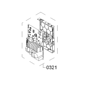 Carte électronique, Module de puissance (repère 321)