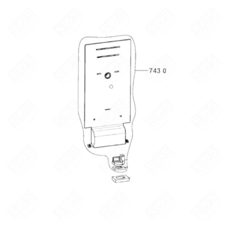 MULTIFLOW D'ORIGINE FRIGO, RÉFRIGÉRATEUR, CONGÉLATEUR - C00849545