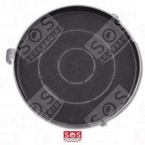 LOT DE 2 FILTRES CHARBON RONDS (TYPE 6)  170 MM HOTTE - 103050091