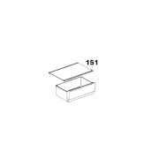 Clayette bac à légume (repère 151)