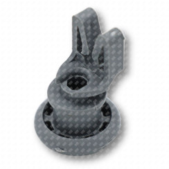 Roulette panier supérieur