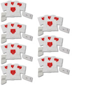 Lot de 7 boîtes de 4 sacs à poussière synthétiques FJM compatibles