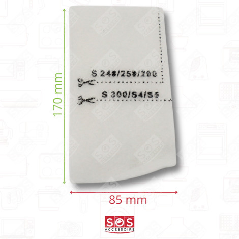 LOT DE 7 BOÎTES DE 4 SACS À POUSSIÈRE SYNTHÉTIQUES FJM COMPATIBLES