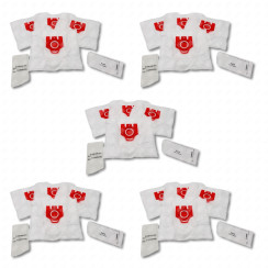 Lot de 5 boîtes de 4 sacs à poussière synthétiques FJM compatibles