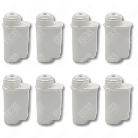 LOT DE 8 CARTOUCHES FILTRES À EAU BRITA INTENZA CAFETIÈRE, MACHINE À CAFÉ - 00575491, 17000705
