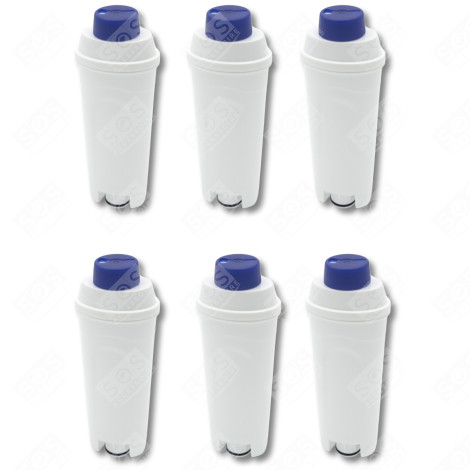 LOT DE 6 FILTRES ADOUCISSEURS D'EAU MODÈLES ECAM CAFETIÈRE, MACHINE À CAFÉ - 5513292811
