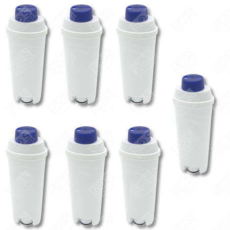 LOT DE 7 FILTRES ADOUCISSEURS D'EAU MODÈLES ECAM CAFETIÈRE, MACHINE À CAFÉ - 5513292811